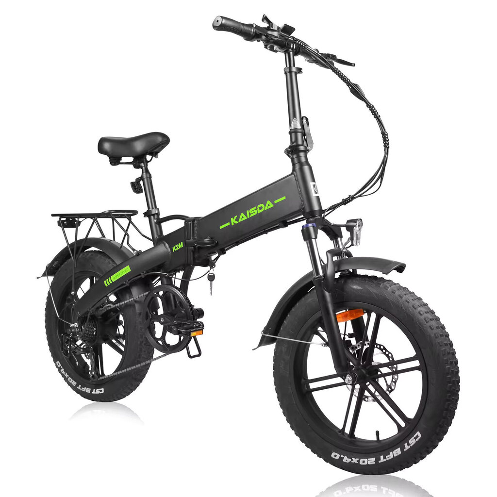 Sähköpyörä Kaisda K2M, 20", musta, 500W, 13Ah hinta ja tiedot | Sähköpyörät | hobbyhall.fi