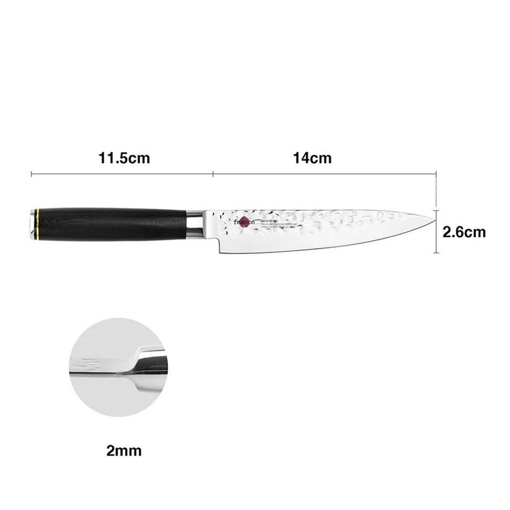 Fissman japanilainen monitoimiveitsi Kensei Kojiro, 14 cm hinta ja tiedot | Veitset ja tarvikkeet | hobbyhall.fi