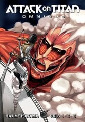 Sarjakuva Manga Attack on Titan 3in1 Vol. 1 hinta ja tiedot | Sarjakuvat | hobbyhall.fi