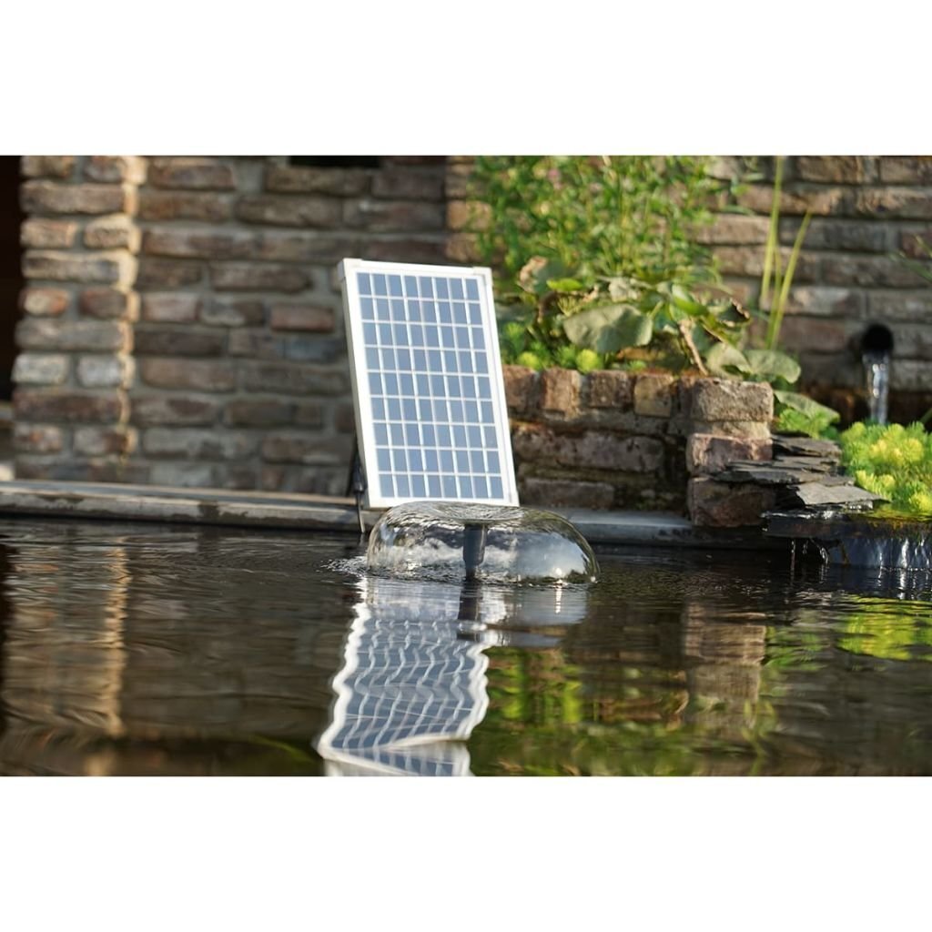 Ubbink SolarMax 1000 sarja aurinkopaneelilla, pumpulla ja akulla hinta ja tiedot | Suihkulähteiden ja puutarha-altaiden hoito | hobbyhall.fi