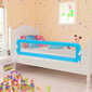 vidaXL Turvalaita sänkyyn sininen 120x42 cm polyesteri hinta ja tiedot | Lasten turvallisuus | hobbyhall.fi