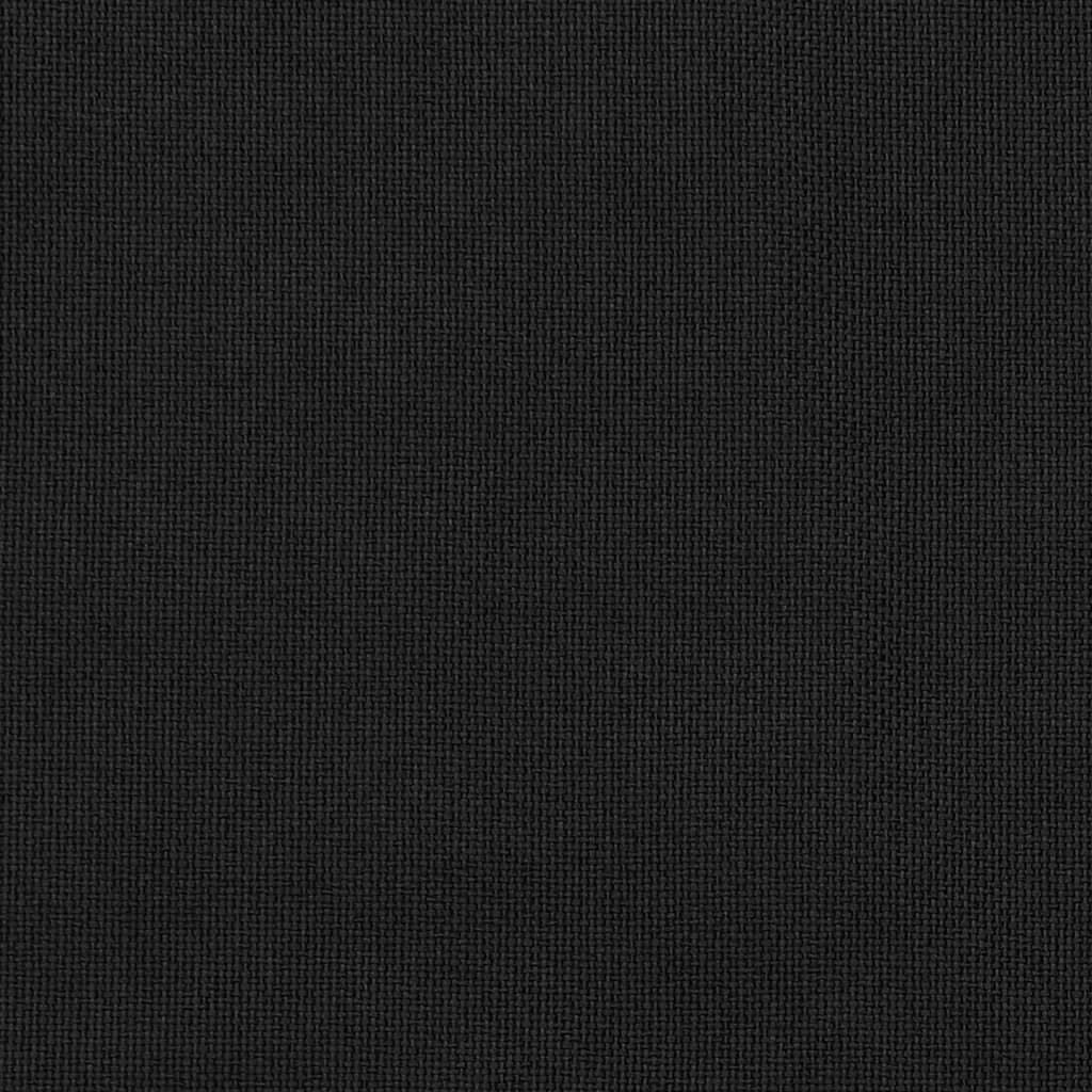 vidaXL Pellavamainen pimennysverho purjerenkailla musta 290x245 cm hinta ja tiedot | Verhot | hobbyhall.fi