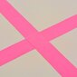 vidaXL Puhallettava voimistelumatto pumpulla 300x100x10 cm PVC pinkki hinta ja tiedot | Ilmapatjat | hobbyhall.fi