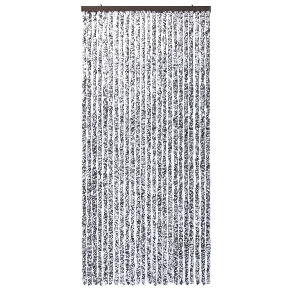 vidaXL Hyönteisverho ruskea ja beige 100x220 cm Chenille hinta ja tiedot | Hyttysverkot | hobbyhall.fi