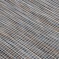 vidaXL Ulkomatto Flatweave 120x170 cm ruskea ja sininen hinta ja tiedot | Isot matot | hobbyhall.fi