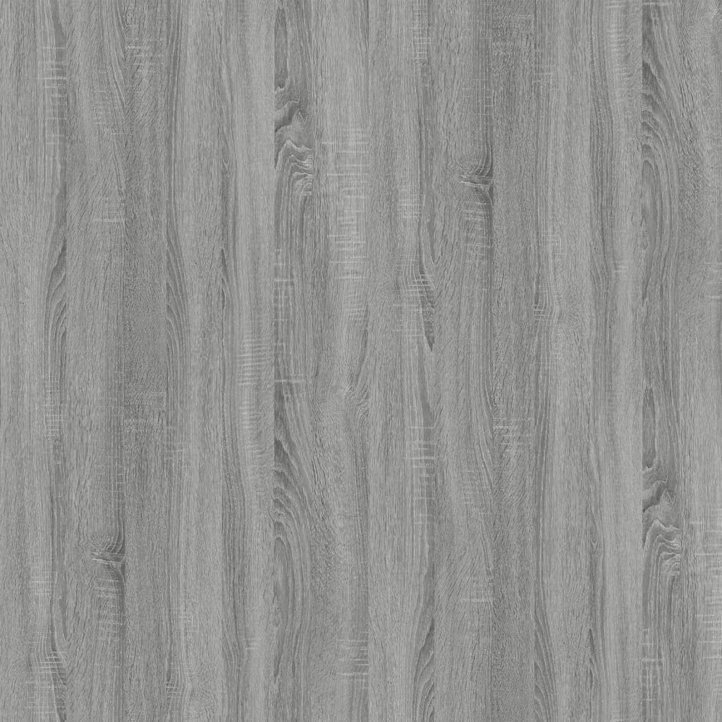 vidaXL Sohvapöytä harmaa Sonoma 60x44,5x45 cm tekninen puu hinta ja tiedot | Sohvapöydät | hobbyhall.fi