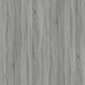 vidaXL Sohvapöytä harmaa Sonoma 60x44,5x45 cm tekninen puu hinta ja tiedot | Sohvapöydät | hobbyhall.fi