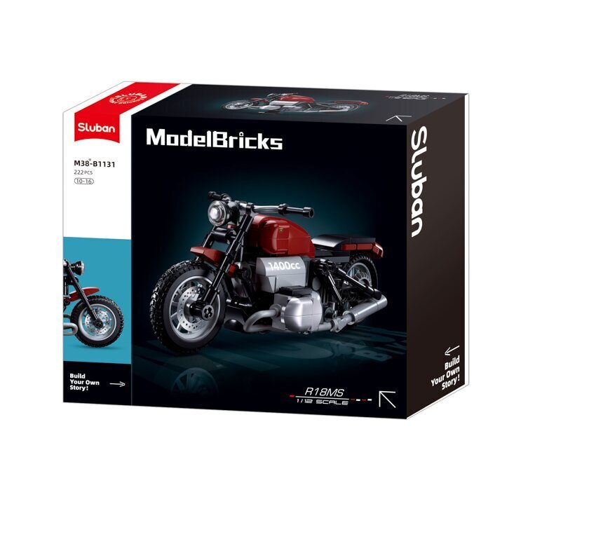 Rakennussarja Sluban Motorcycle R18 hinta ja tiedot | LEGOT ja rakennuslelut | hobbyhall.fi