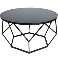 Diamond sohvapöytä 70 cm musta hinta ja tiedot | Sohvapöydät | hobbyhall.fi