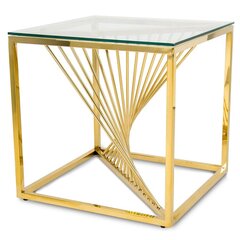 Laine Gold 55 cm sohvapöytä hinta ja tiedot | Sohvapöydät | hobbyhall.fi