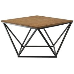 OakLoft sohvapöytä 60cm tumma tammi hinta ja tiedot | Sohvapöydät | hobbyhall.fi