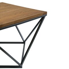 OakLoft sohvapöytä 60cm tumma tammi hinta ja tiedot | Sohvapöydät | hobbyhall.fi