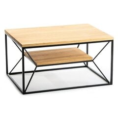 OakLoft sohvapöytä 80 cm vaalea tammi hinta ja tiedot | Sohvapöydät | hobbyhall.fi