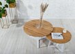 TRILEG sohvapöytä 90 cm tammi lancelot hinta ja tiedot | Sohvapöydät | hobbyhall.fi