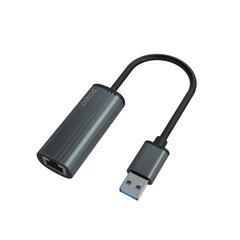 Sovitin Savio USB-A 3.1 Gen 1 - RJ-45 Gigabit Ethernet hinta ja tiedot | Adapterit | hobbyhall.fi