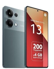 Xiaomi Redmi Note 13 Pro 4G 12/512GB Forest Green hinta ja tiedot | Xiaomi Puhelimet, älylaitteet ja kamerat | hobbyhall.fi