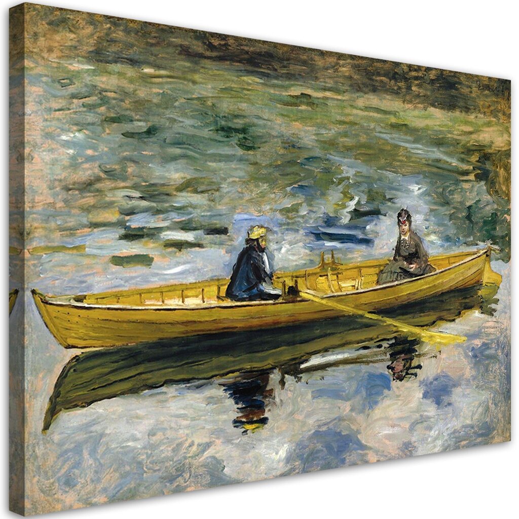 Kankaalle maalaus, Pierre Auguste Renoir, Claude Monet MME Henriotin kanssa hinta ja tiedot | Taulut | hobbyhall.fi