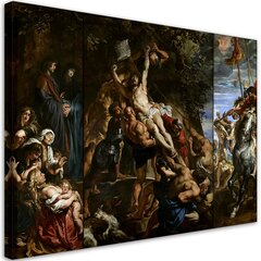 Kankaalle maalaus, Peter Paul Rubens, nostamalla ristiä hinta ja tiedot | Taulut | hobbyhall.fi