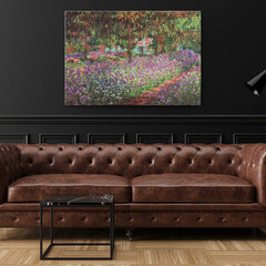 Kankaalle maalaus, Claude Monet, Artist Garden Giverny hinta ja tiedot | Taulut | hobbyhall.fi