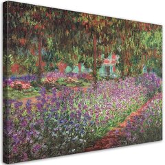 Kankaalle maalaus, Claude Monet, Artist Garden Giverny hinta ja tiedot | Taulut | hobbyhall.fi