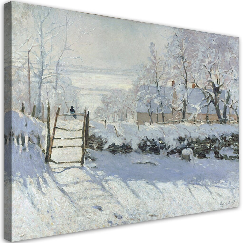 Kankaalle maalaus, Claude Monet, hara hinta ja tiedot | Taulut | hobbyhall.fi