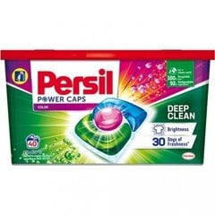 Pyykkikapselit Persil Power Color, 40 kpl hinta ja tiedot | Pyykinpesuaineet | hobbyhall.fi