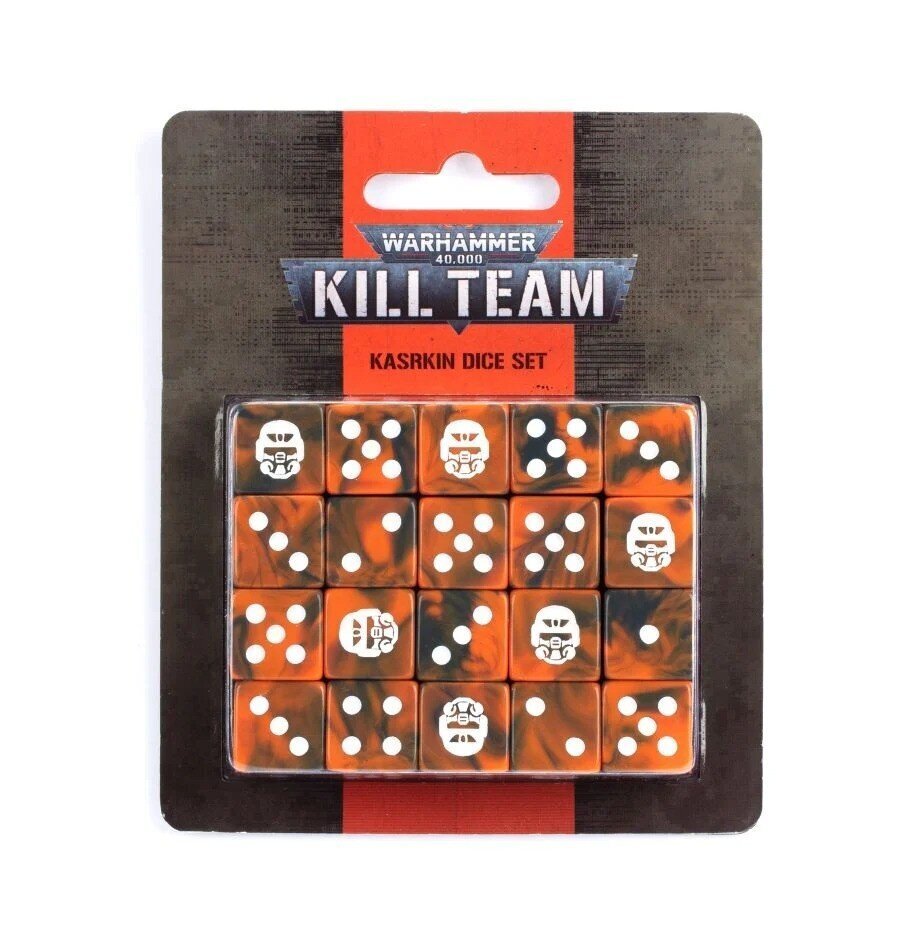 Warhammer 40k Kill Team Kasrkin Dice hinta ja tiedot | Lautapelit ja älypelit | hobbyhall.fi