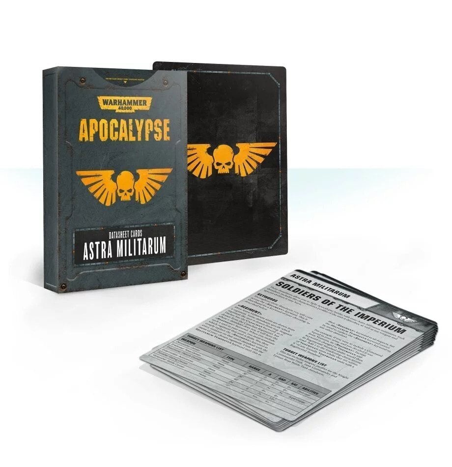 Apocalypse Datasheets: Astra Militarum hinta ja tiedot | Lautapelit ja älypelit | hobbyhall.fi