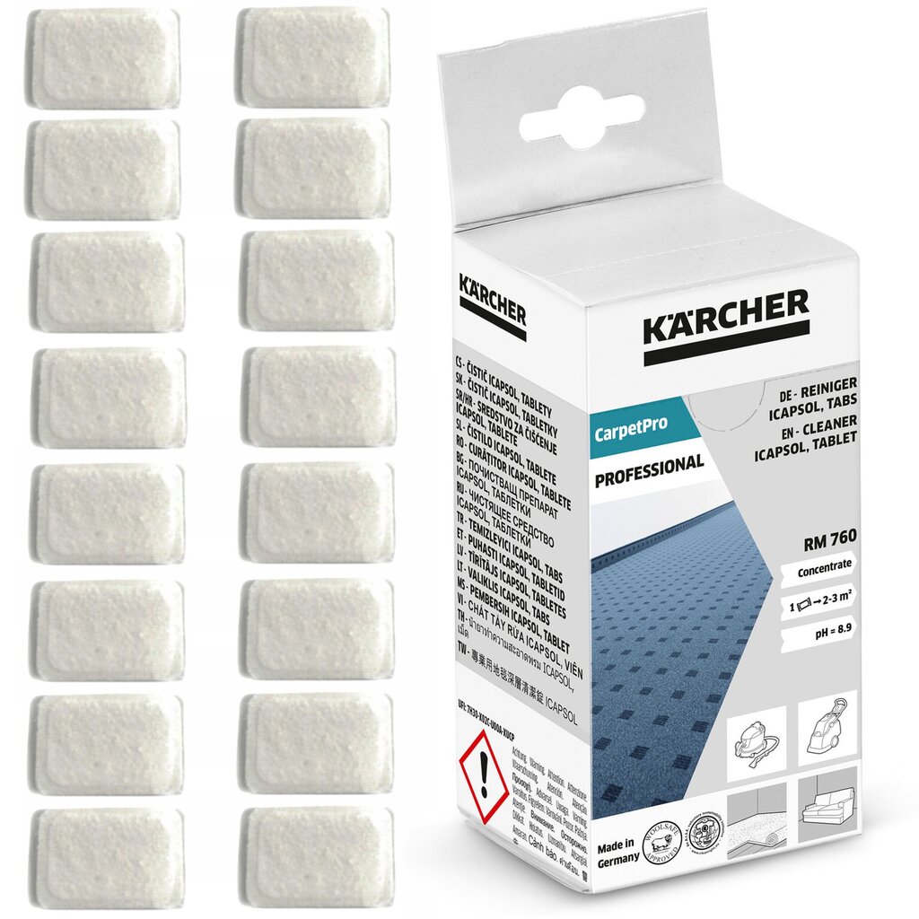 Kärcher Puzzi 8/1 + Kärcher RM760 hinta ja tiedot | Pölynimurit | hobbyhall.fi