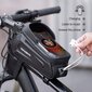 Polkupyörän runkolaukku puhelimelle Rockbros B68, 1.7L, musta hinta ja tiedot | Polkupyörälaukut ja puhelinpidikkeet | hobbyhall.fi