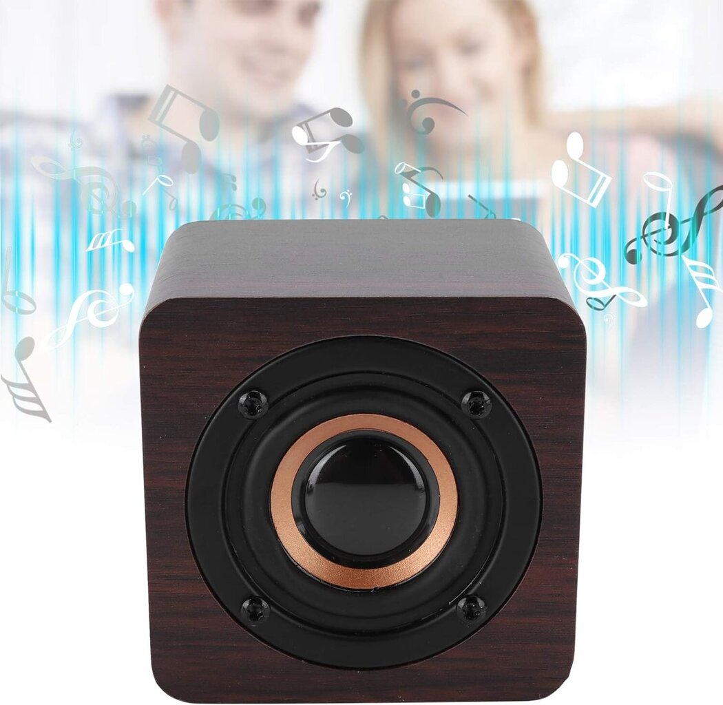 Hi-fi Audio Walnut Wood Grain Home hinta ja tiedot | Kaiuttimet | hobbyhall.fi