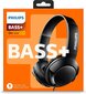 Philips Audio SHB3075BL BASS+, Musta hinta ja tiedot | Kuulokkeet | hobbyhall.fi