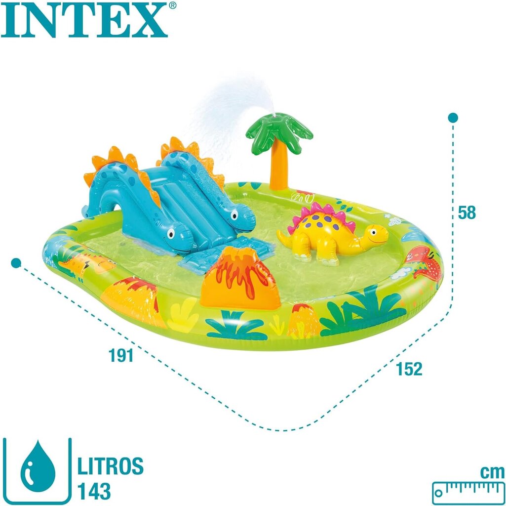 Intex puhallettava leikkipaikka 57166Np hinta ja tiedot | Puhallettavat vesilelut ja uima-asusteet | hobbyhall.fi