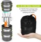 Odoland Multi-PCS Camping Utensil Set 16 kpl hinta ja tiedot | Retkiastiat | hobbyhall.fi