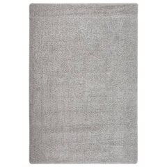 vidaXL Pörrömatto vaaleanharmaa 140x200 cm liukumaton hinta ja tiedot | Isot matot | hobbyhall.fi