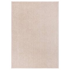 vidaXL Lyhytnukkainen matto 240x340 cm tumma beige hinta ja tiedot | Isot matot | hobbyhall.fi