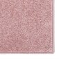 vidaXL Lyhytnukkainen matto 80x150 cm pinkki hinta ja tiedot | Isot matot | hobbyhall.fi
