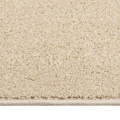 vidaXL Lyhytnukkainen matto 140x200 cm beige hinta ja tiedot | Isot matot | hobbyhall.fi