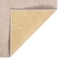 vidaXL Lyhytnukkainen matto 120x170 cm tumma beige hinta ja tiedot | Isot matot | hobbyhall.fi