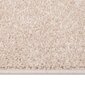 vidaXL Lyhytnukkainen matto 140x200 cm tumma beige hinta ja tiedot | Isot matot | hobbyhall.fi