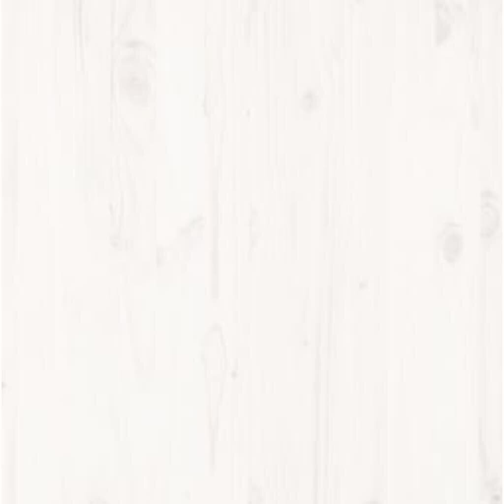 vidaXL Sängynrunko valkoinen täysi puu 90x190 cm 3FT Single hinta ja tiedot | Sängyt | hobbyhall.fi