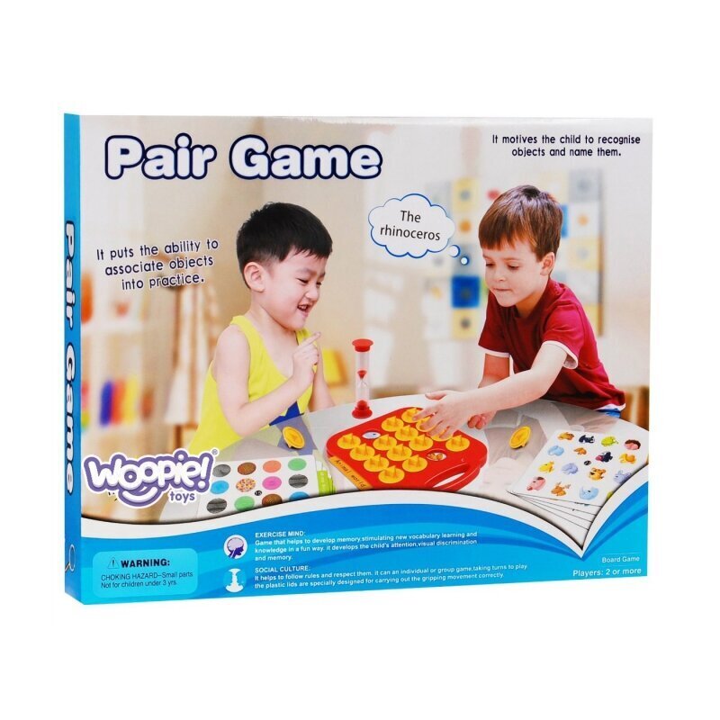 Woopie Pair Game -logiikkapeli hinta ja tiedot | Lautapelit ja älypelit | hobbyhall.fi