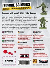 Portal Games Zombicide 2nd Edition Zombie Soldiers -peli hinta ja tiedot | Portal Games Lelut yli 3-vuotiaille lapsille | hobbyhall.fi