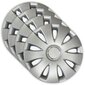 4× Jestic hubcap 15" hopea hinta ja tiedot | Pölykapselit | hobbyhall.fi