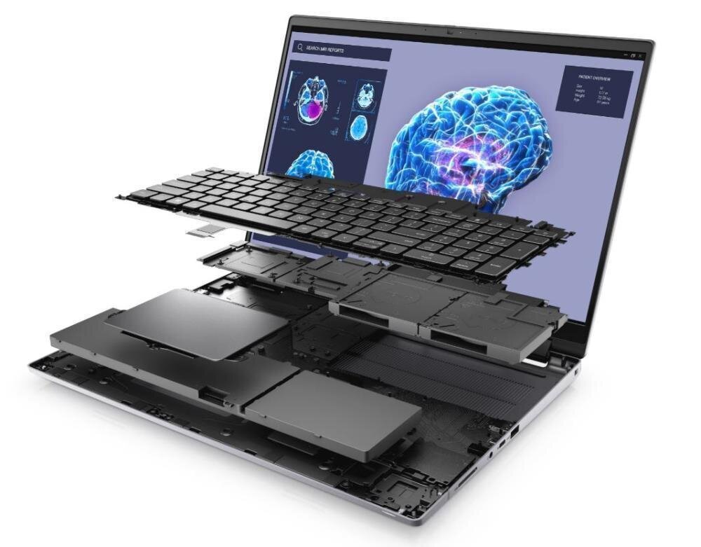 Dell Precision 7680 (N008P7680EMEA_VP) hinta ja tiedot | Kannettavat tietokoneet | hobbyhall.fi