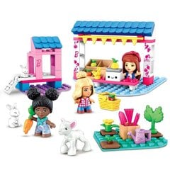 Barbie farmer's market -rakennussarja, 90 osaa hinta ja tiedot | LEGOT ja rakennuslelut | hobbyhall.fi