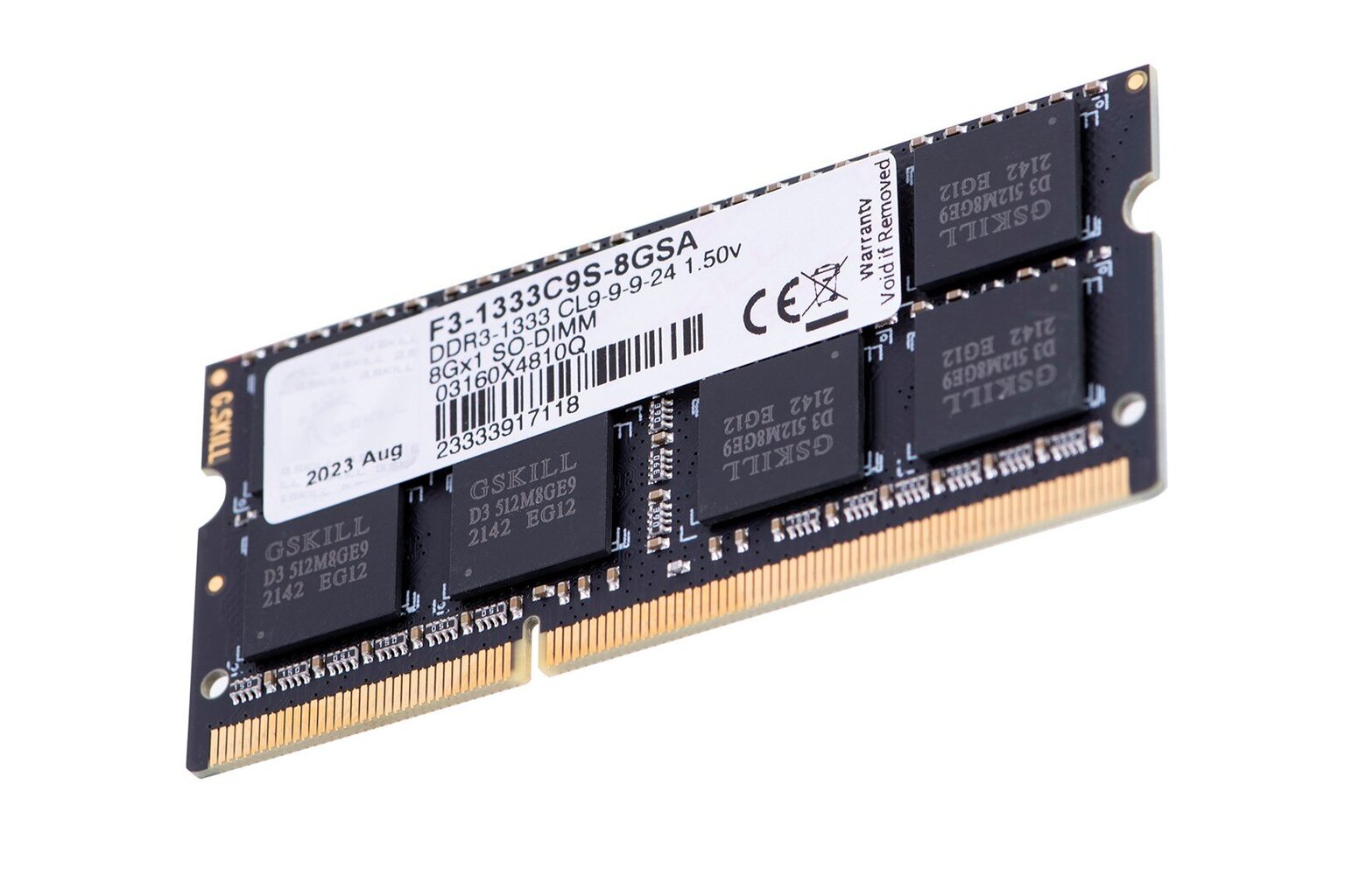G.Skill 8GB DDR3 DIMM hinta ja tiedot | Muisti (RAM) | hobbyhall.fi