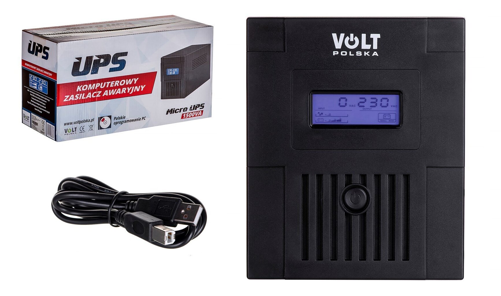 Volt Micro UPS 1500 2x9Ah hinta ja tiedot | UPS-laitteet | hobbyhall.fi