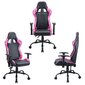 Pelituoli Subsonic SA5609-PP, musta/pinkki hinta ja tiedot | Toimistotuolit | hobbyhall.fi