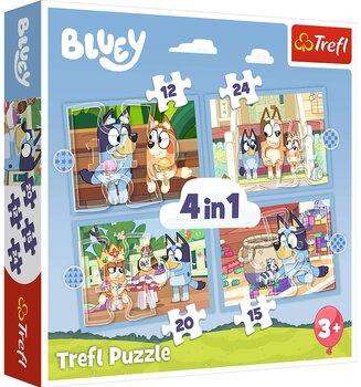 Trefi Bluey 4-in-1 -palapeli hinta ja tiedot | Palapelit | hobbyhall.fi